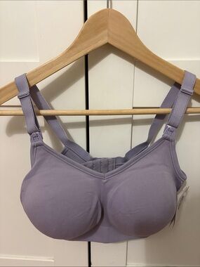 New Bravado Lavender Wireless Nursing - Body Silk Seamless